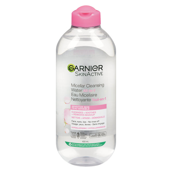 Garnier Skin Active Micellar Cleansing Water, All In 1 13.5 Fl Oz